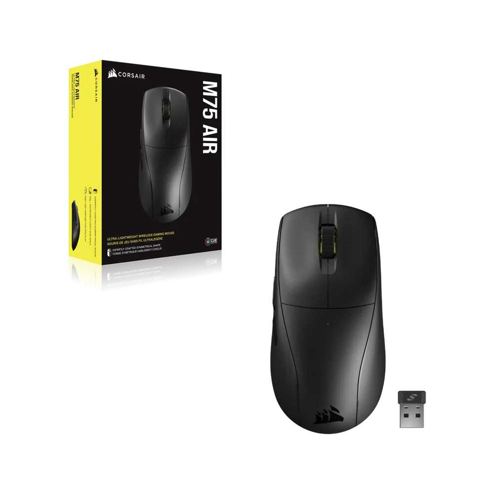 Corsair M75 Air Wireless Ultra-Lightweight Gaming Mouse Black