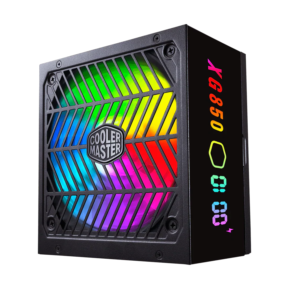 Cooler Master Xg850 Argb 850W 80 Plus Platinum Fully Modular Power Supply - Black
