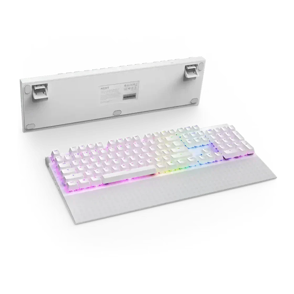 Nzxt Function 2 Wired Optical Gaming Keyboard White