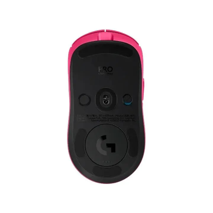 Logitech Pro 2 Lightspeed Wireless Gaming Mouse, Hero Sensor 2, 44000 Dpi, Magenta