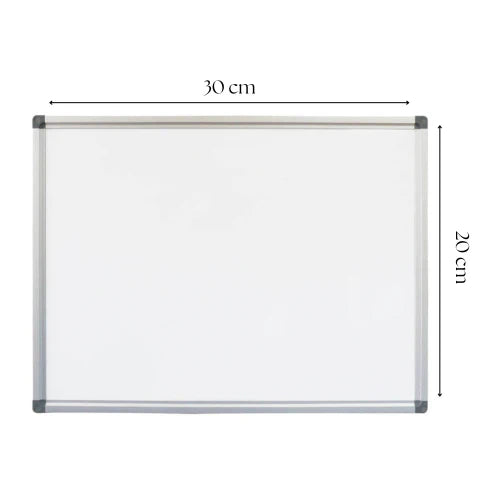 Double sided Magnetic Whiteboard 20 x 30 Cm