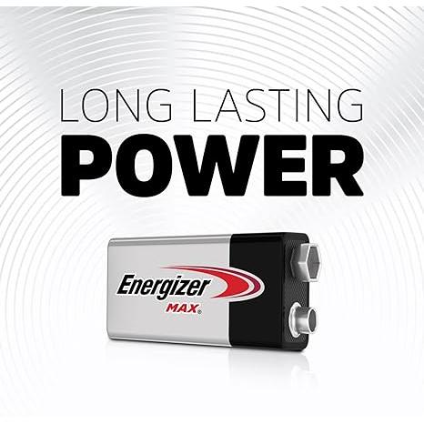Energizer Max Premium Alkaline 9 Volt Batteries