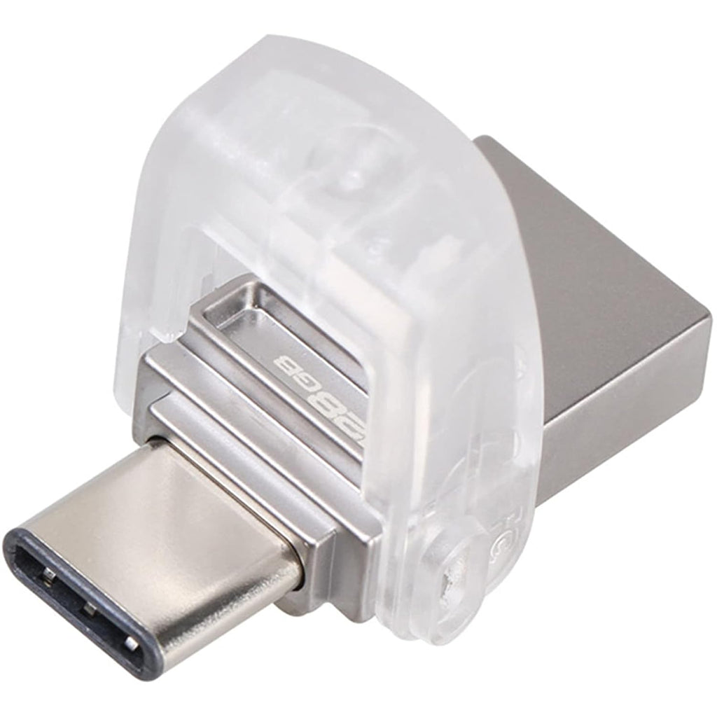 Kingston Data Traveler Duo3C Usb 3.0/3.1 + Type-C Flash Drive Dtduo3C/128Gb
