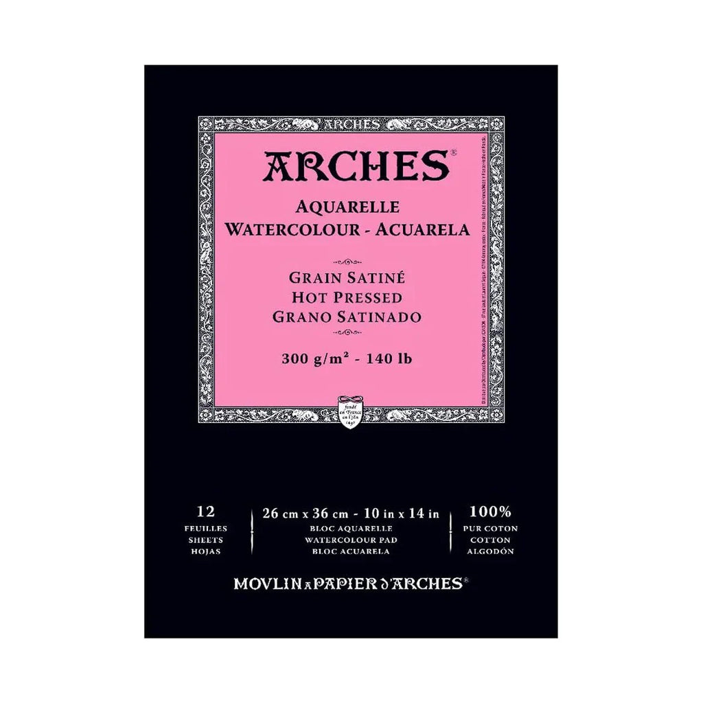 Arches Watercolor Pad Hot Press