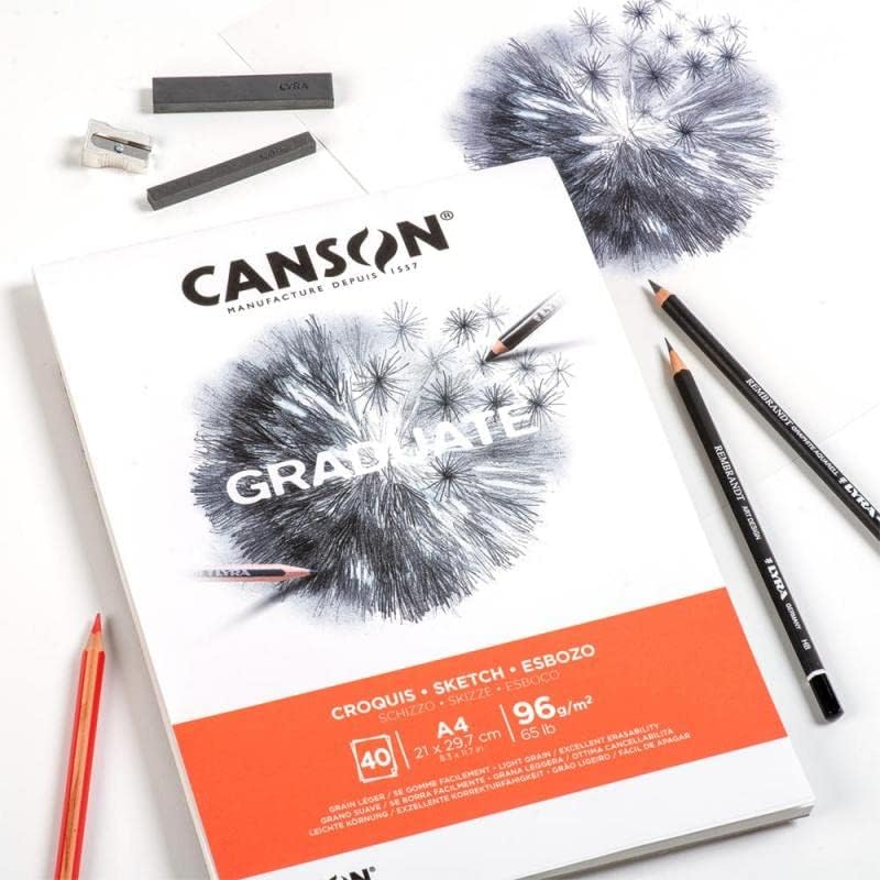 Canson Graduate Light Grain A5 Sketch Pad