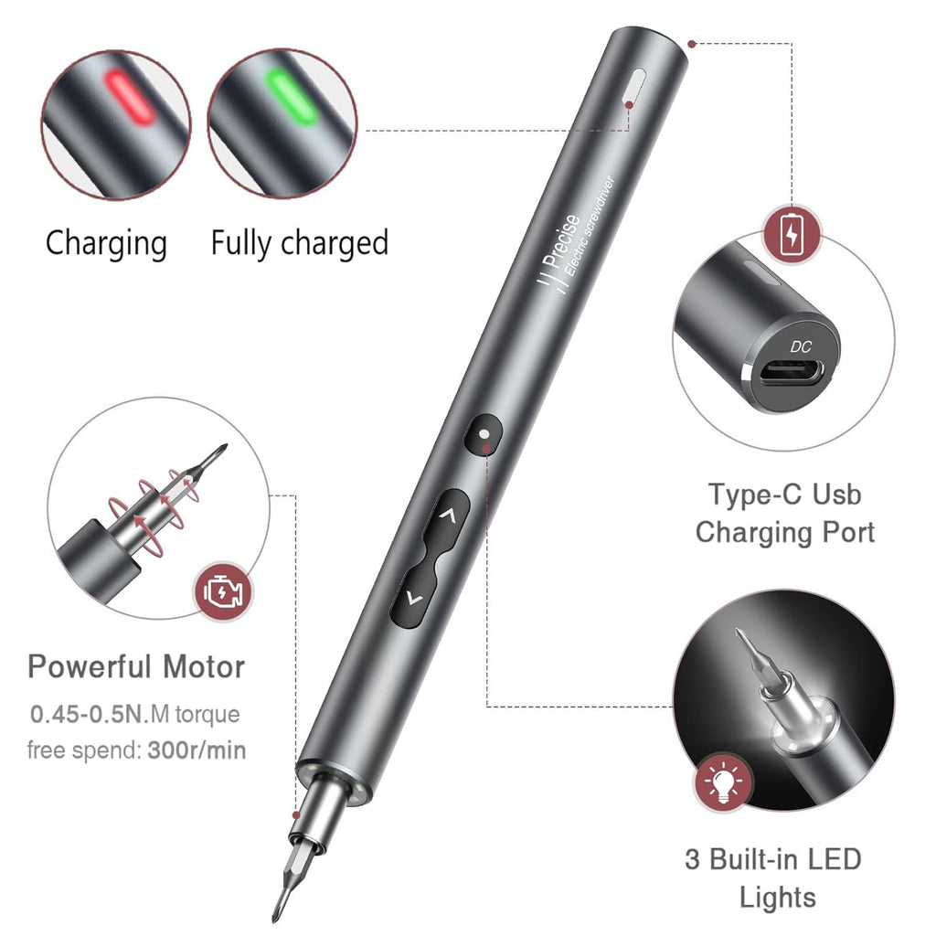 51 in 1 Professional Electric Screwdriver Set for Laptop Computer DIY Repair Tool Kit