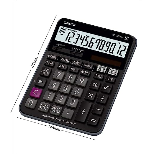 Calculator Casio Dj 120 D Plus