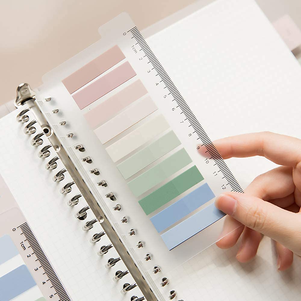 Stick Notes P87 colorful transparent with rular