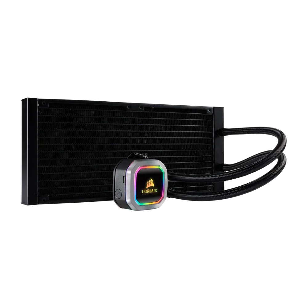 Corsair Hydro Series H115I Rgb Platinum 280Mm Liquid Cpu Cooler - Black