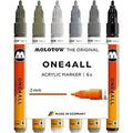 Molotow Acrylic marker One4All 127HS Grey Set
