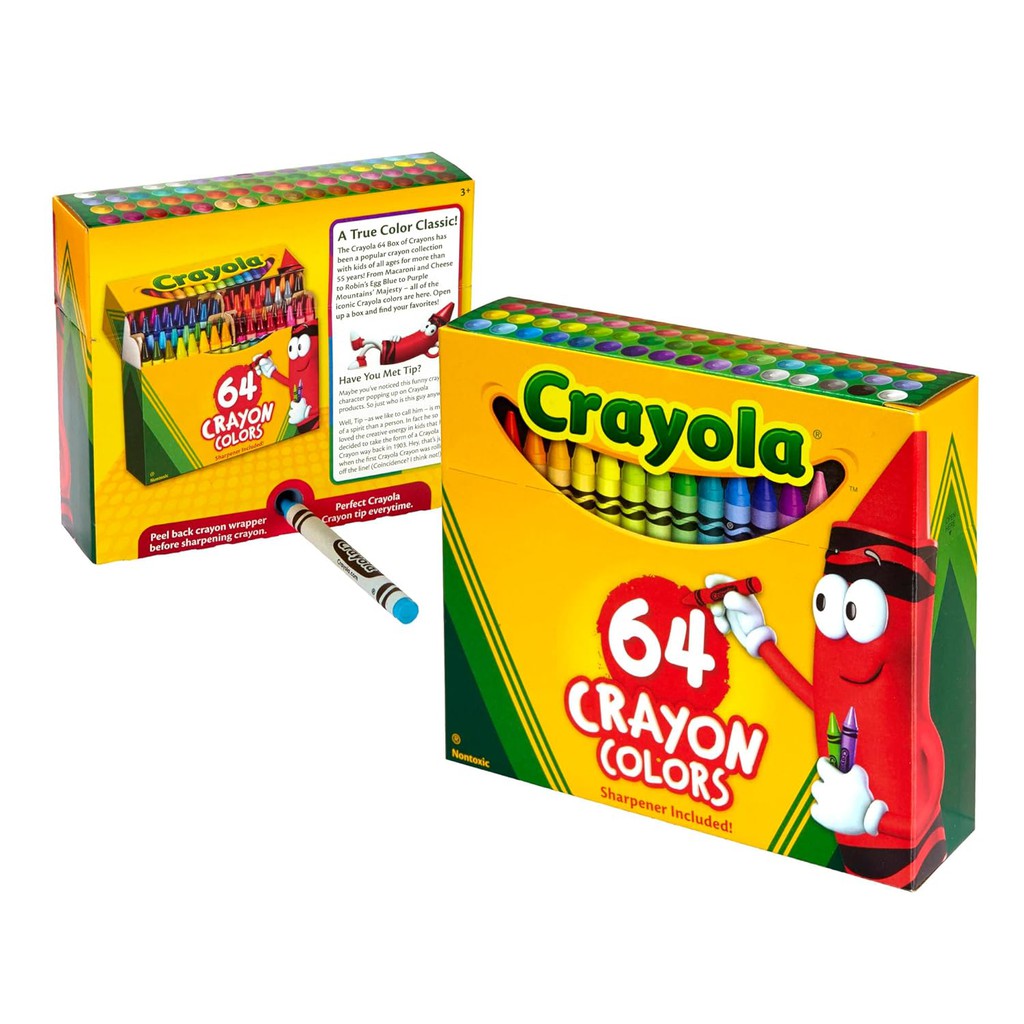 Crayola 64 ct Non Paggable Crayon Colors