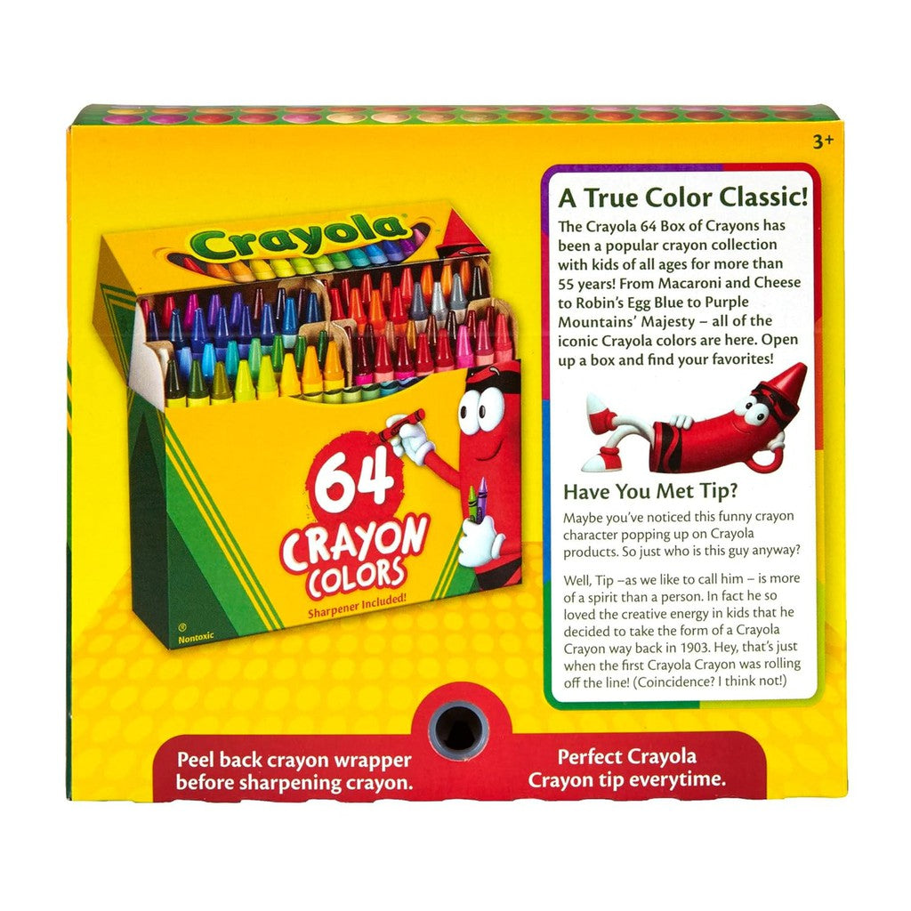 Crayola 64 ct Non Paggable Crayon Colors
