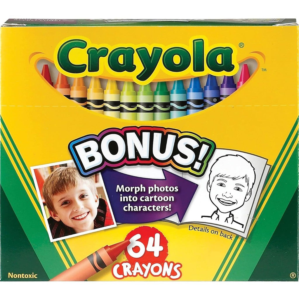 Crayola 64 ct Non Paggable Crayon Colors