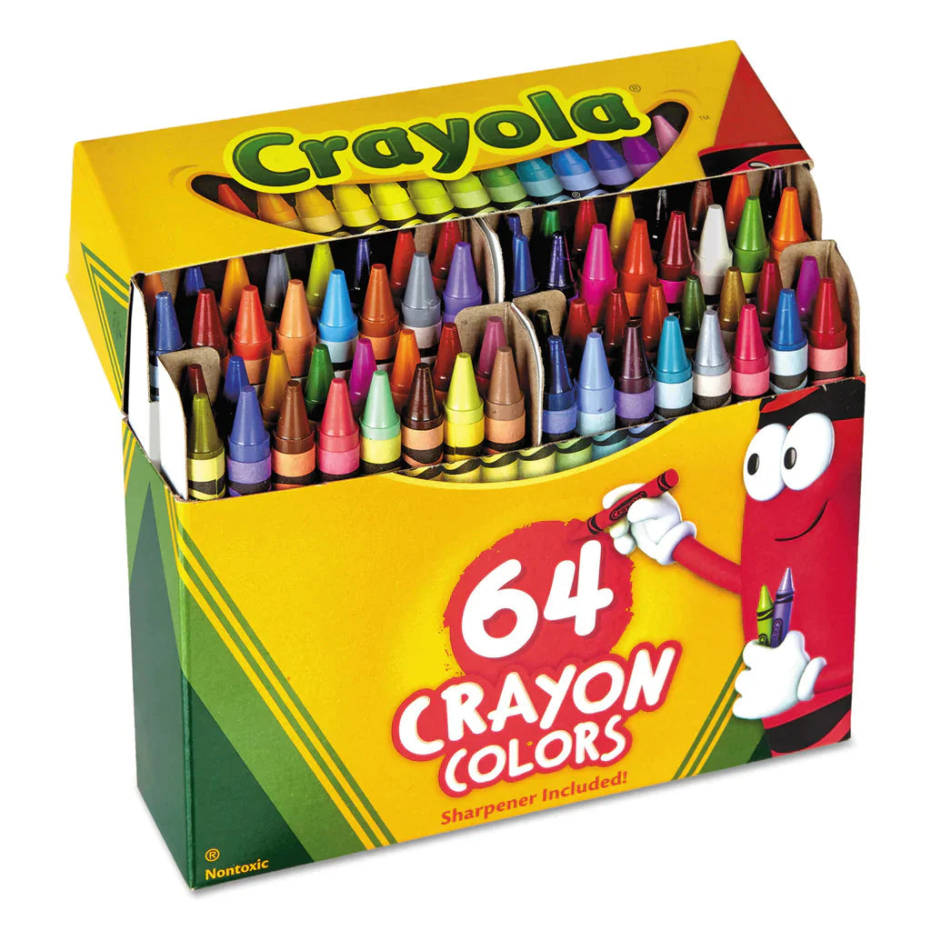 Crayola 64 ct Non Paggable Crayon Colors