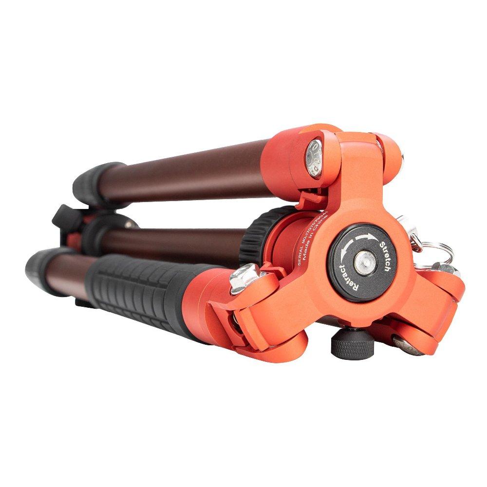 Fotopro Professional Tripod x-go Chameleon+52Q - Brown + Matte Orange