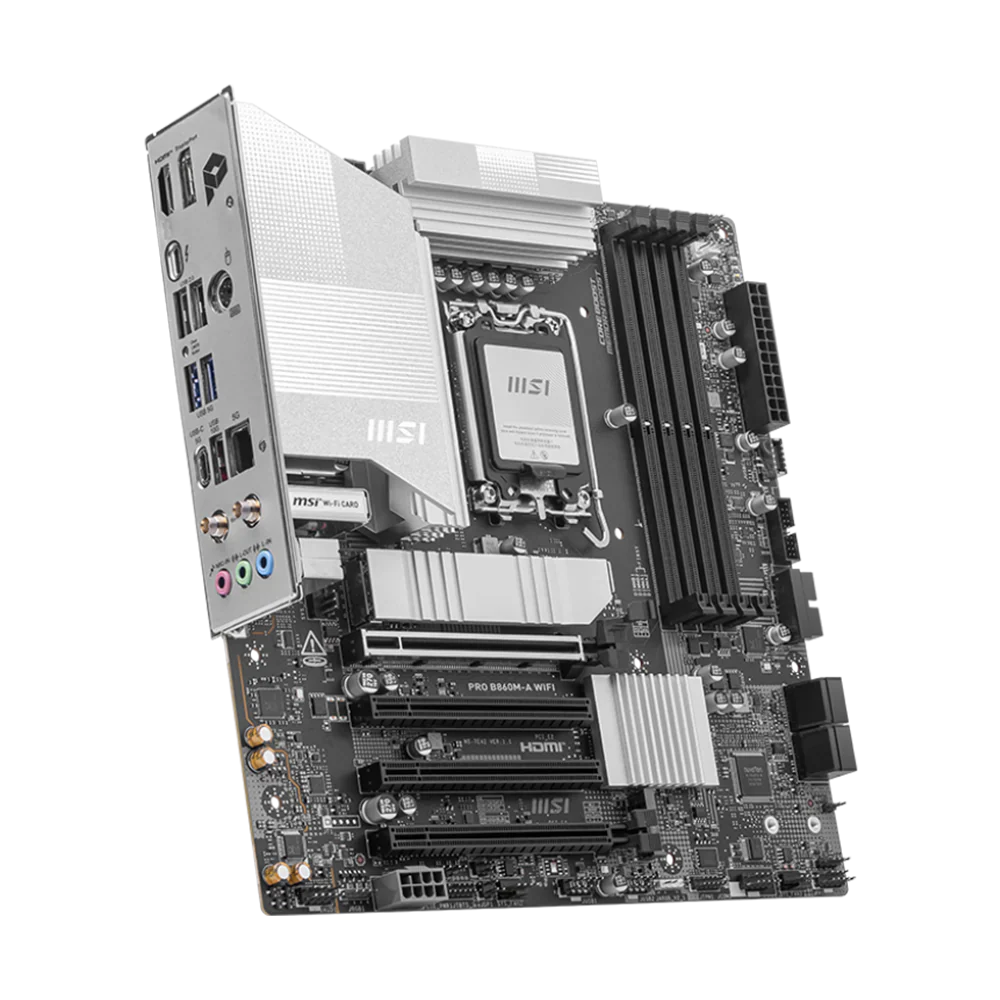 Msi Pro B860M-A Wifi Ddr5 Motherboard Black