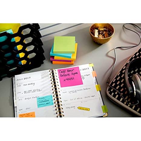 Post-It Ultra Colours 1.5X2  100 Sh/Pad, [Pack Of 12 Pads]
