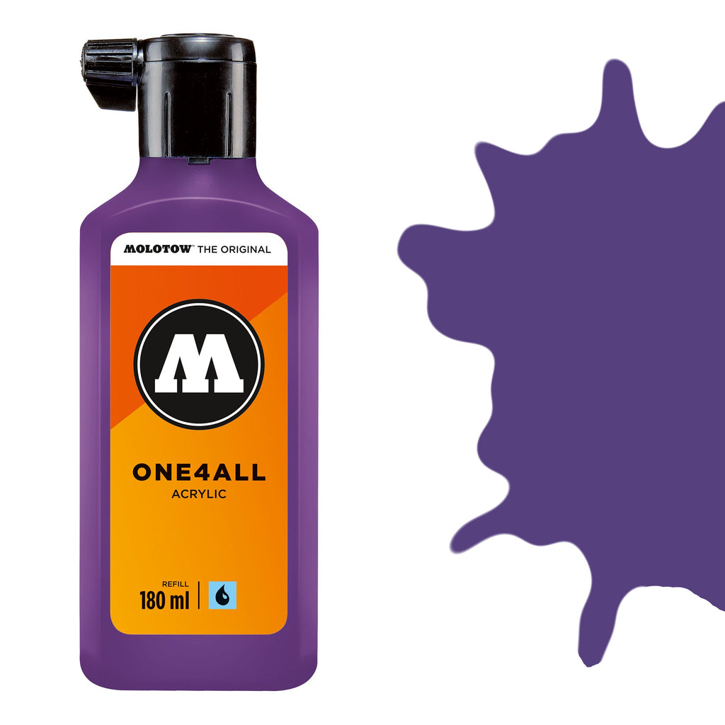 Molotow One 4 All Acrylic Paint Refill 180ml - Currant