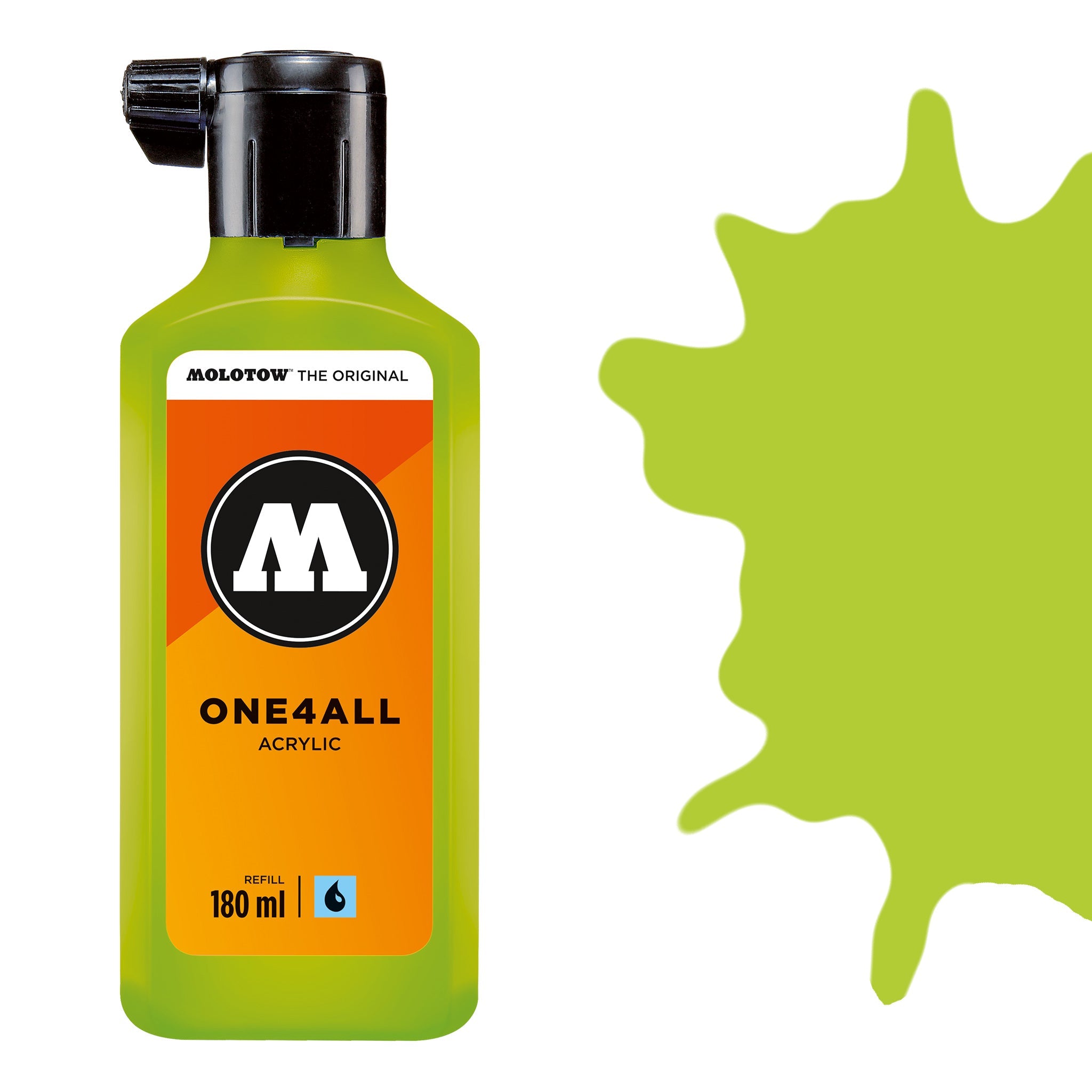 Molotow One 4 All Acrylic Paint Refill 180ml - Grasshopper