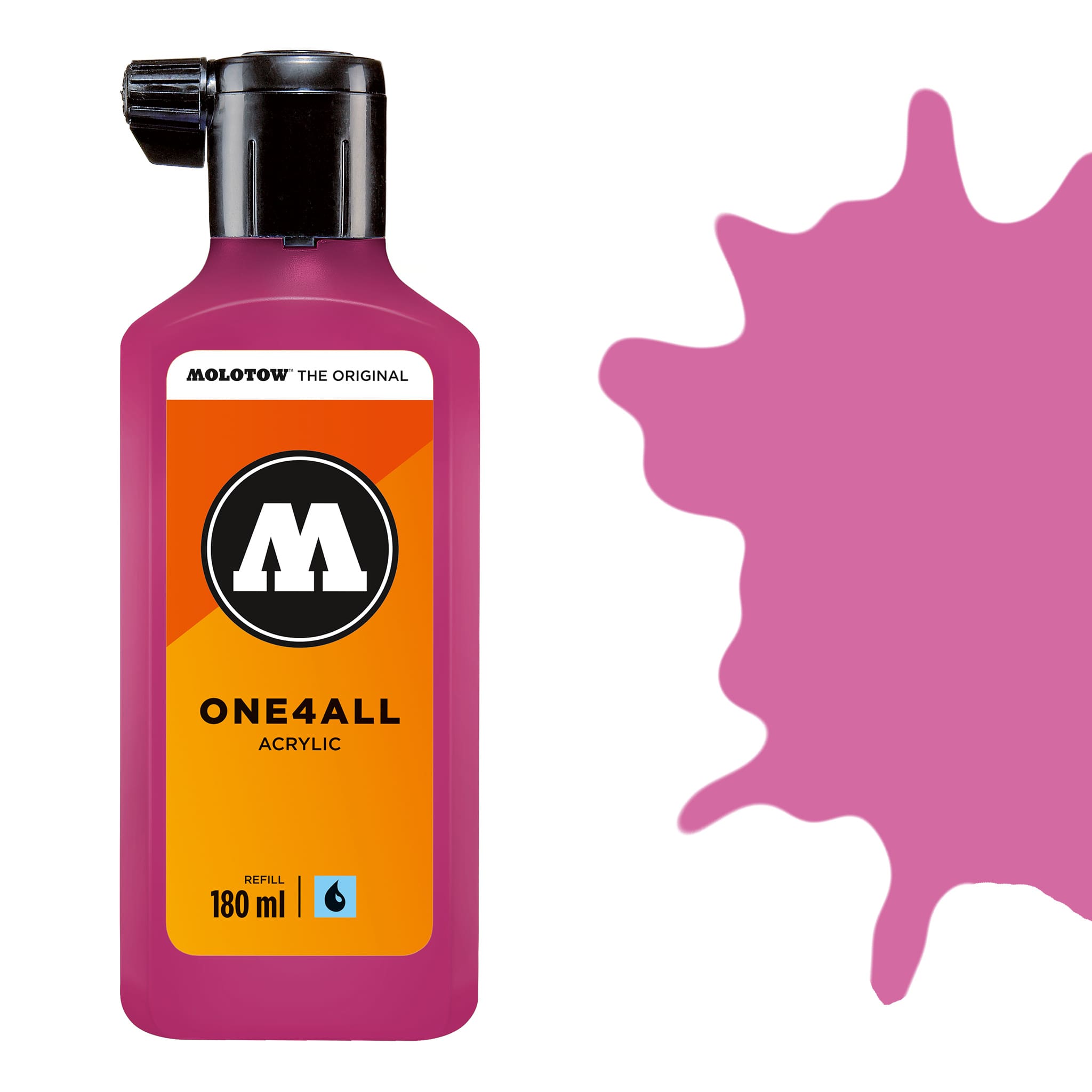 Molotow One 4 All Acrylic Paint Refill 180ml - Fuchsia Pink
