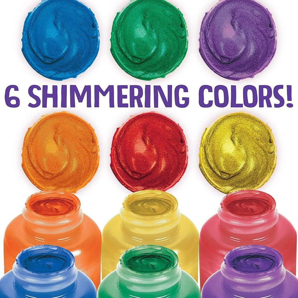Crayola 6CT WASHABLE METALLIC PAINT