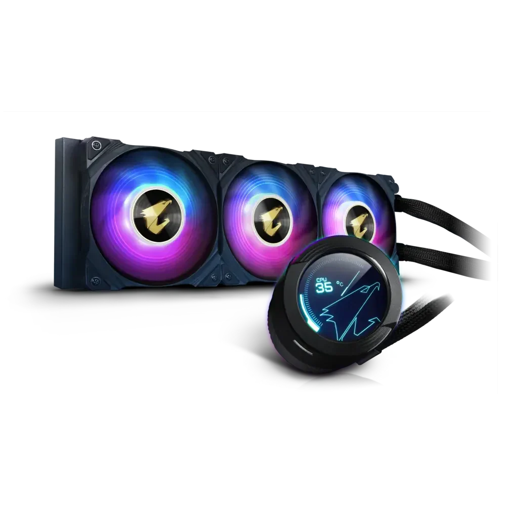 Gigabyte Aorus Waterforce X 360 Aio Liquid Cooler Black