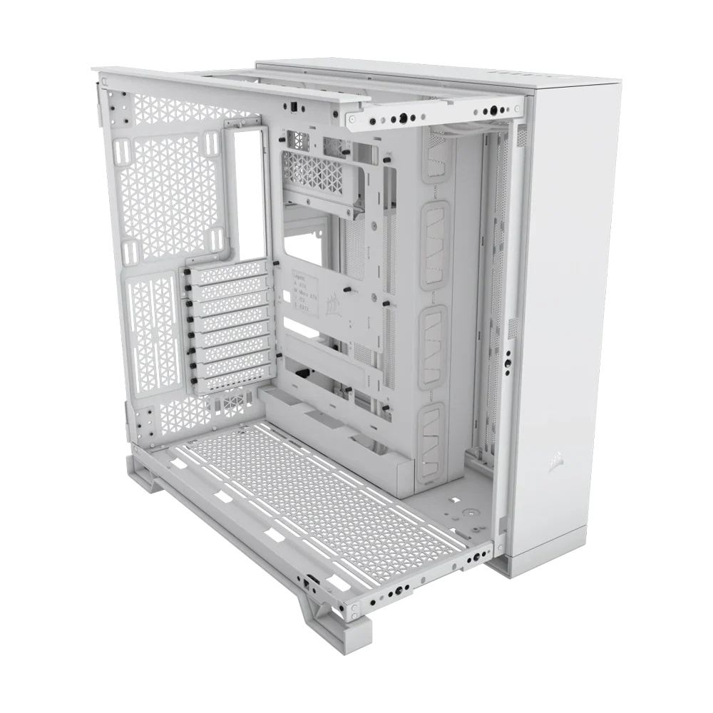 Corsair 6500D Airflow Tempered Case White