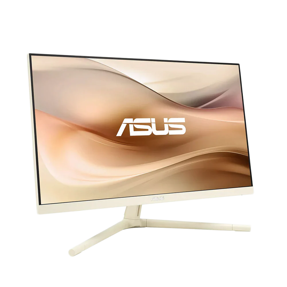 Asus Vu249Cfe 24 Inch 100Hz Fhd Ips Eye Care Gaming Monitor Oat Milk Color