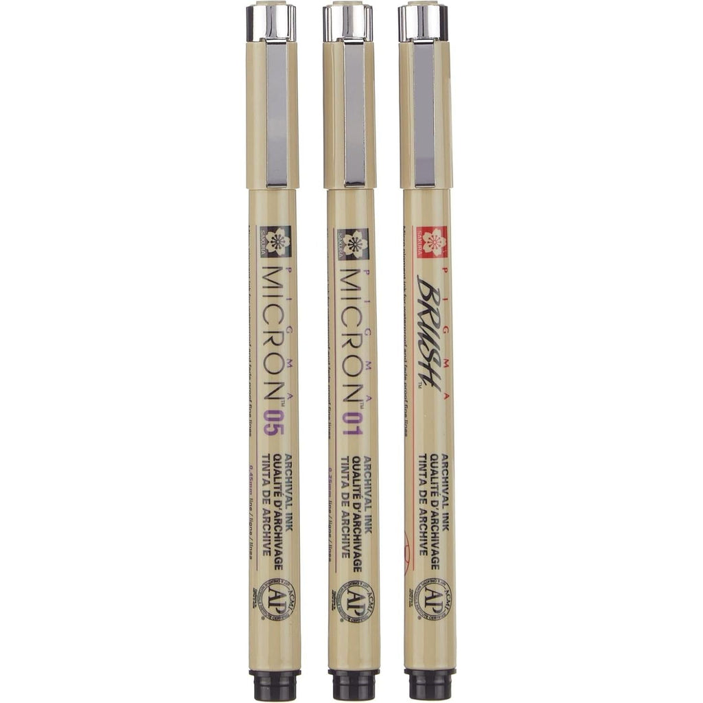 Sakura Pigma 01 05 Brush Blist.3