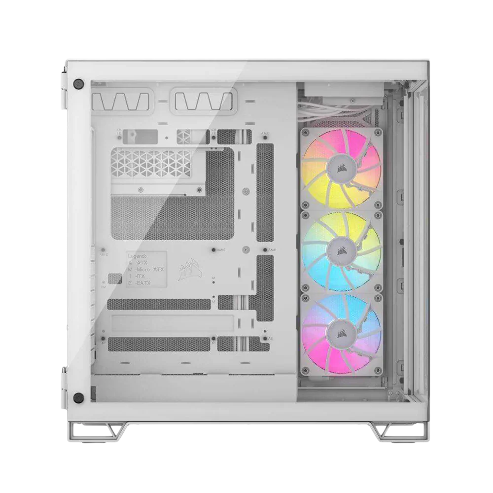Corsair Icue Link 6500X Rgb Mid Tower Case White