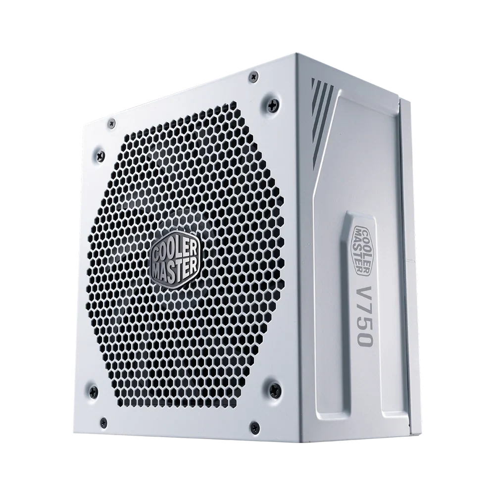 Cooler Master V750 750W V2 80 Plus Gold Full Modular Power Supply - White