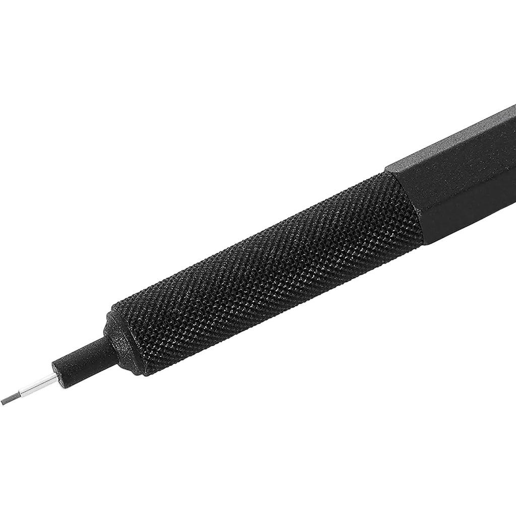Rotring Mechanical Pencil (600/0.5Mm) Full Metal Black Mechanical Pencil