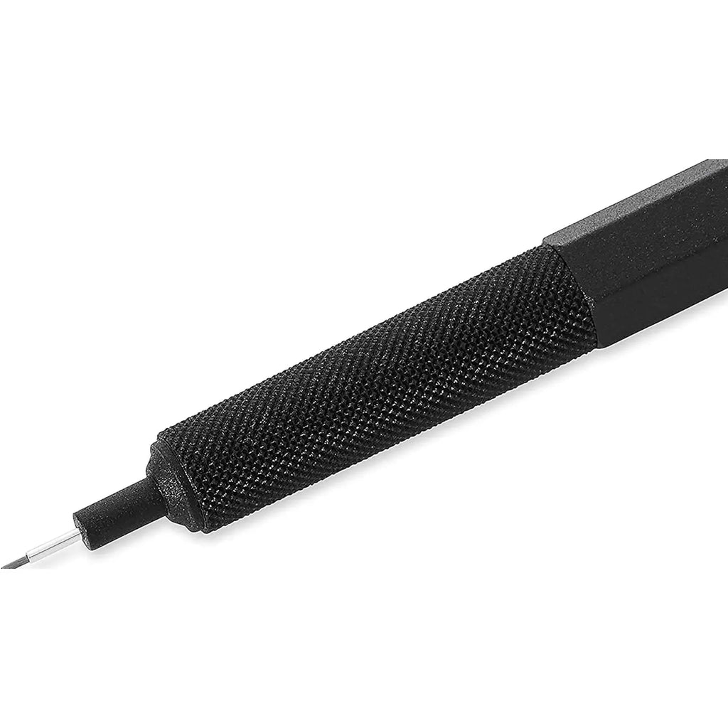 Rotring Mechanical Pencil (600/0.7Mm) Full Metal Black Mechanical Pencil