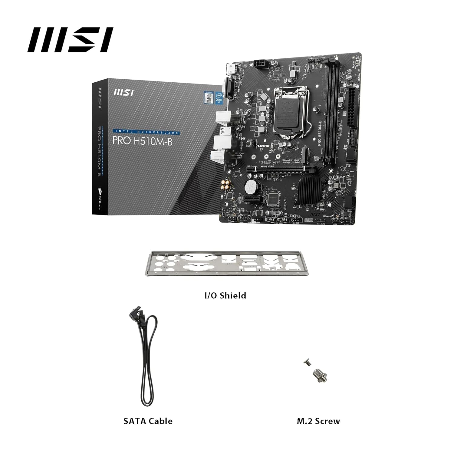 Msi Intel Pro H510M-B Ii Ddr4 Motherboard