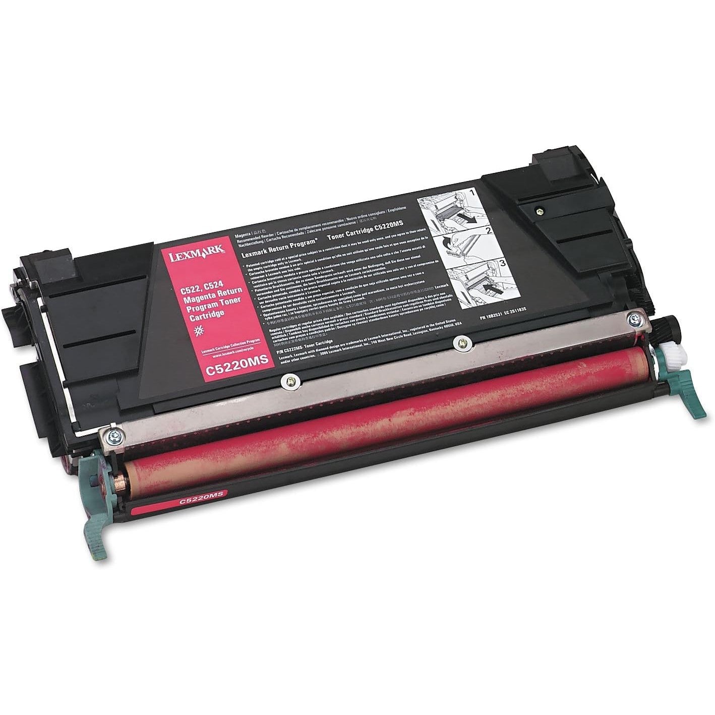 Lexmark C5220MS C522 C524 C530 C532 C534 Toner Cartridge (Magenta)