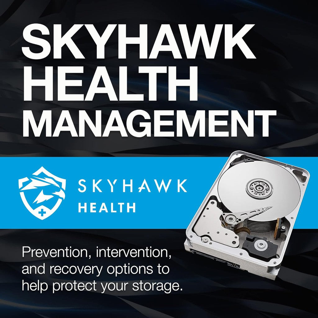 Seagate Skyhawk AI 10 TB Video Internal Hard Drive HDD (ST10000VE001)