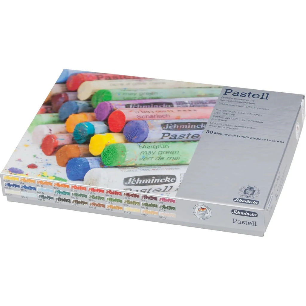 Schmincke - Pastels, 30 Colors – Multi-purpose (77230)