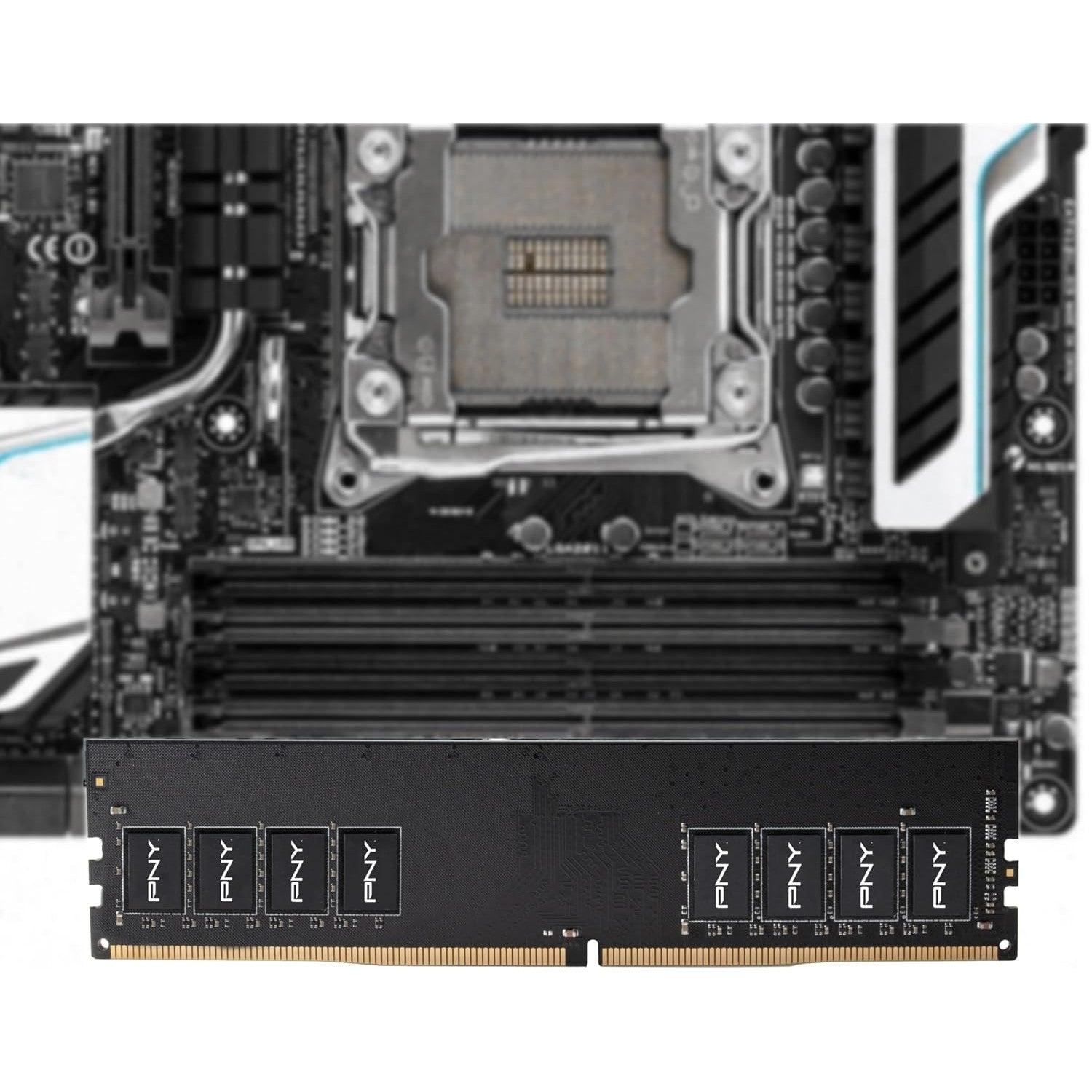 Pny 16Gb Performance Ddr4 2666Mhz Desktop Memory Ram – (Md16Gsd42666)