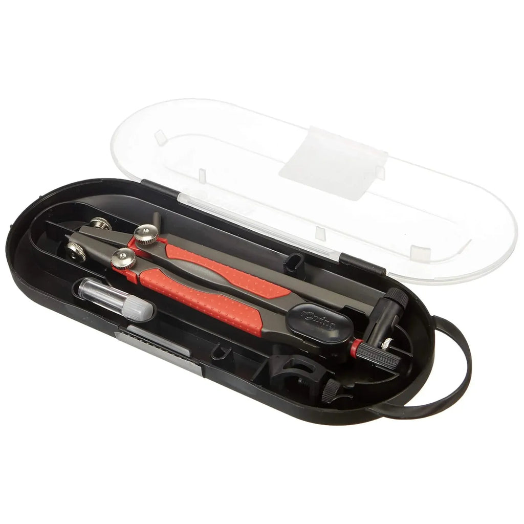 Rotring Compact Giant Universal Compass Set With Lead Box