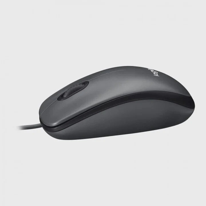 Logitech M100 Corded Mouse – Wired USB Mouse - Black / Logitech