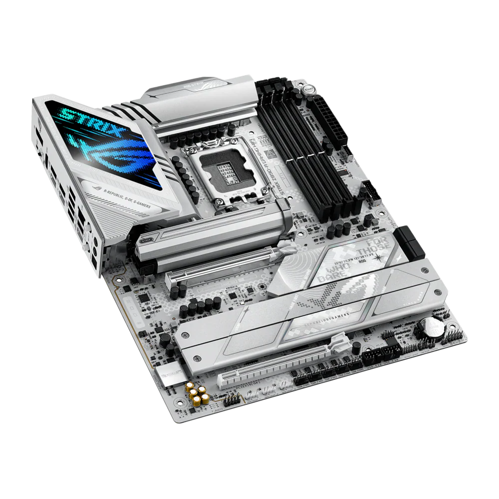 Asus Rog Strix Z890-A Gaming Wifi-7 Ddr5 Motherboard White