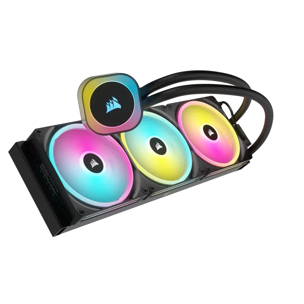 Corsair Icue Link H170I Rgb 420Mm Aio Liquid Cpu Cooler - Black