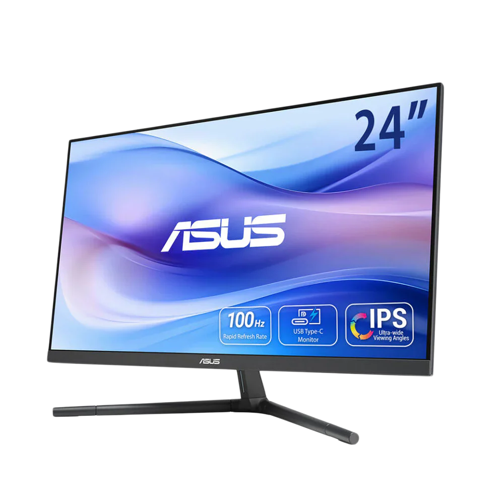 Asus Vu249Cfe-B 24 Inch 100Hz Fhd Ips Eye Care Gaming Monitor Black