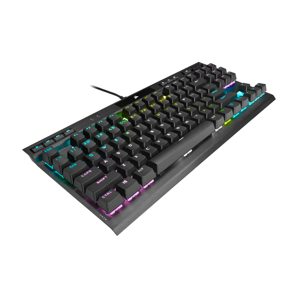 Corsair K70 Rgb Wired Tkl Champion Series Mechanical Gaming Keyboard Black
