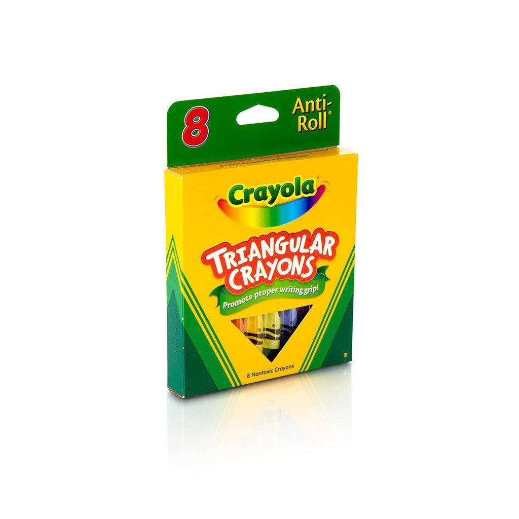 Crayola 8 ct triangular Crayons