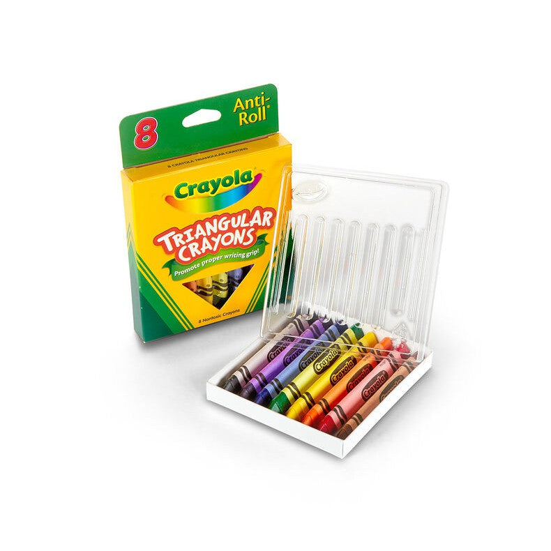 Crayola 8 ct triangular Crayons
