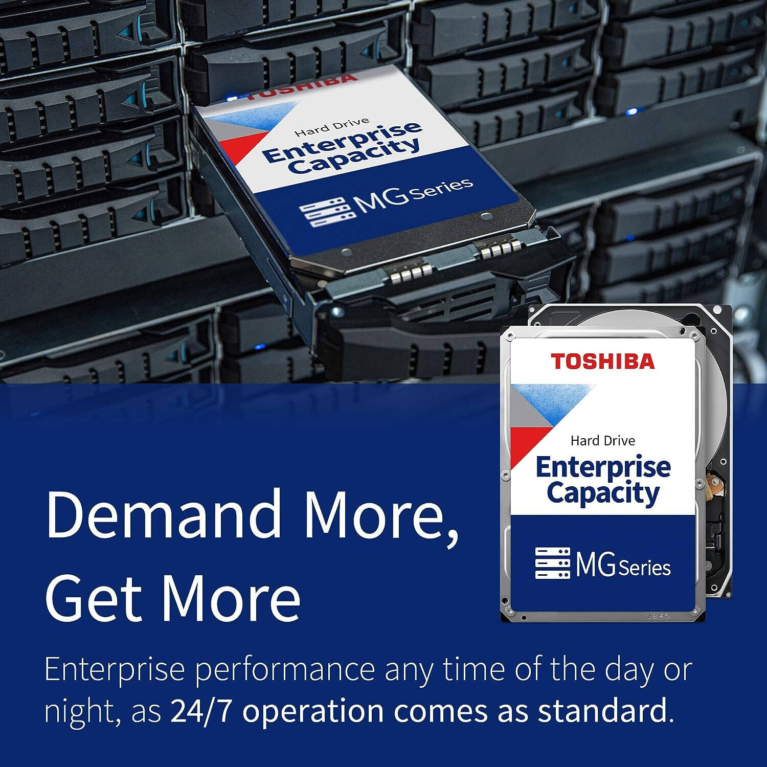 Toshiba 14Tb 3.5" Sata 7200Rpm Enterprise Hdd Mg07Aca14Te Series HDEPW10GEA51