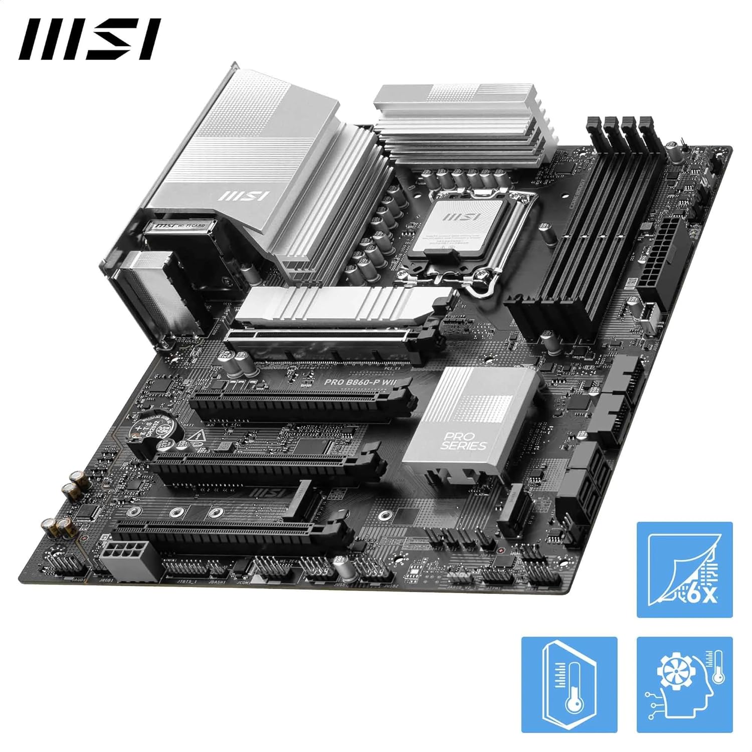 Msi Pro B860-P Wifi Ddr5 Motherboard - Black