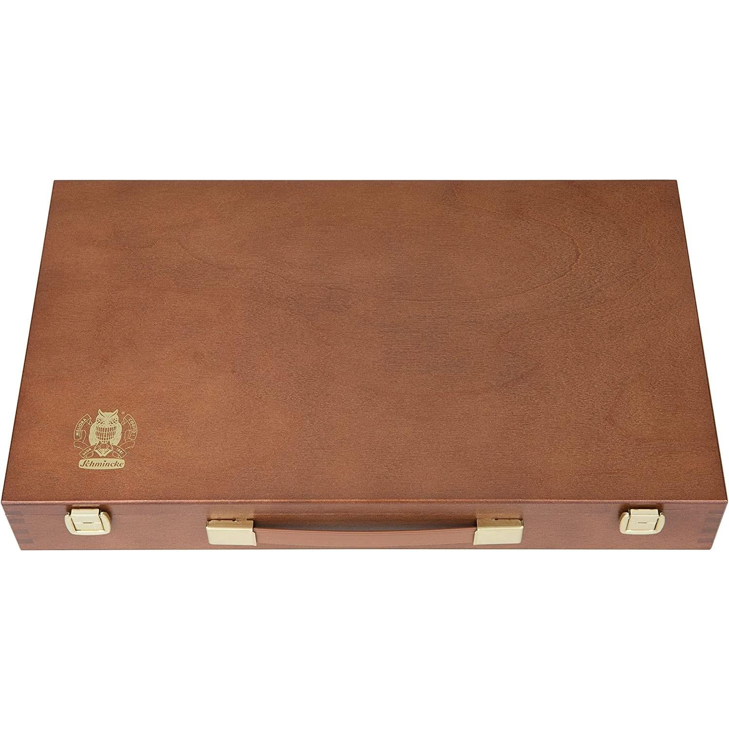 Schmincke - Norma Boxe Wooden Box, 15 × 35ml