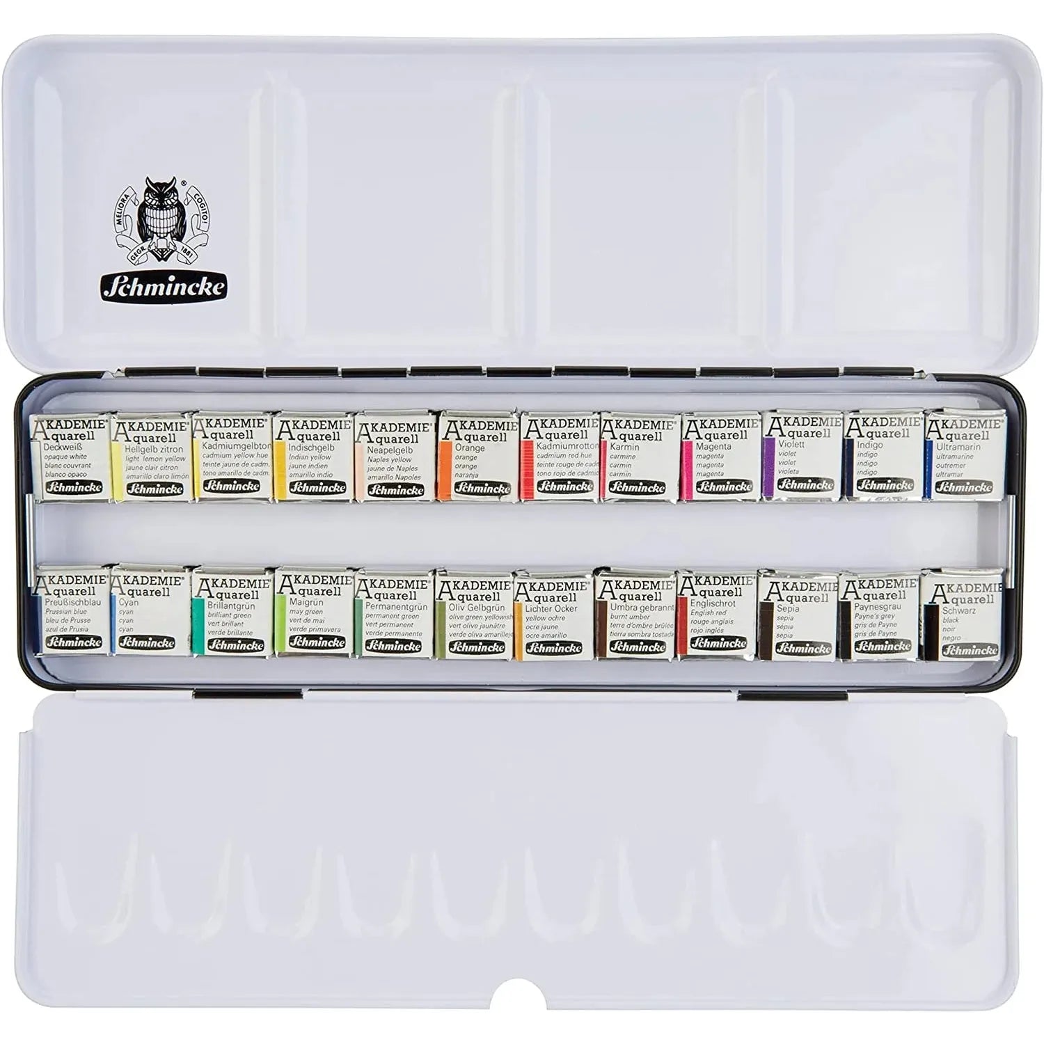 Schmincke Akademie Aquarell (75425), 24pc